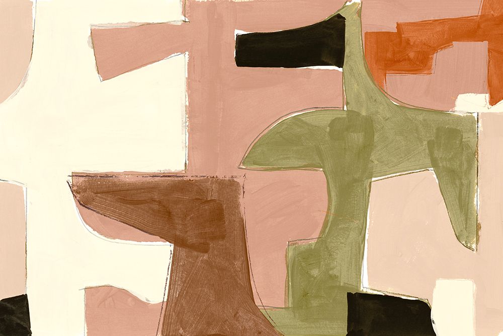 New Jigsaw I art print by Cartissi for $57.95 CAD