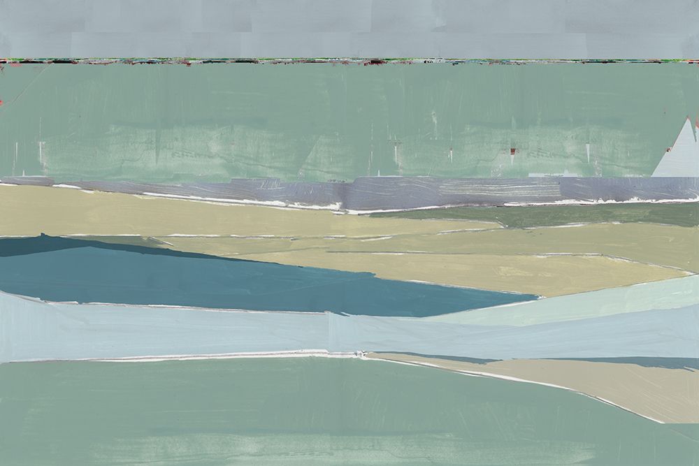 Enchanting Hills I art print by Cartissi for $57.95 CAD