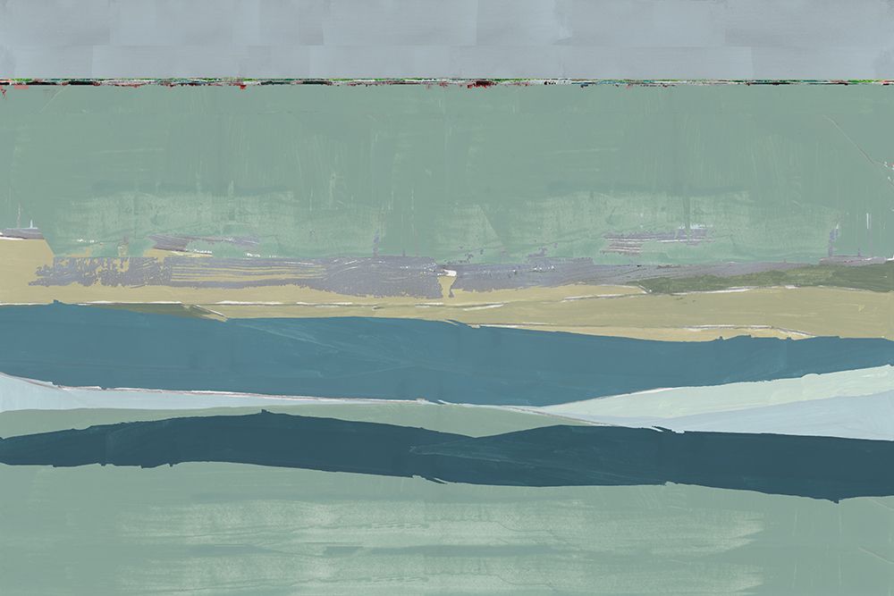Enchanting Hills II art print by Cartissi for $57.95 CAD