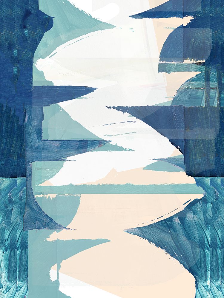 Blue Warp II art print by Cartissi for $57.95 CAD