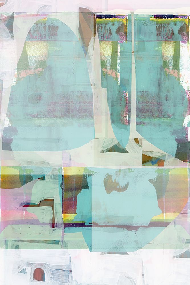 Electric Love I art print by Cartissi for $57.95 CAD