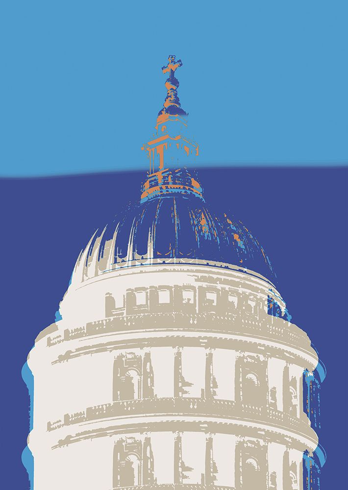 London Building I art print by Cartissi for $57.95 CAD