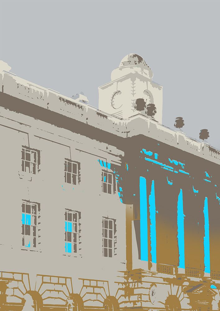London Building II art print by Cartissi for $57.95 CAD