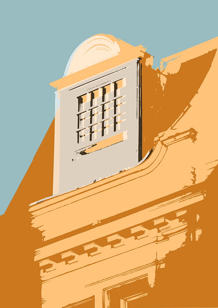London Building III art print by Cartissi for $57.95 CAD