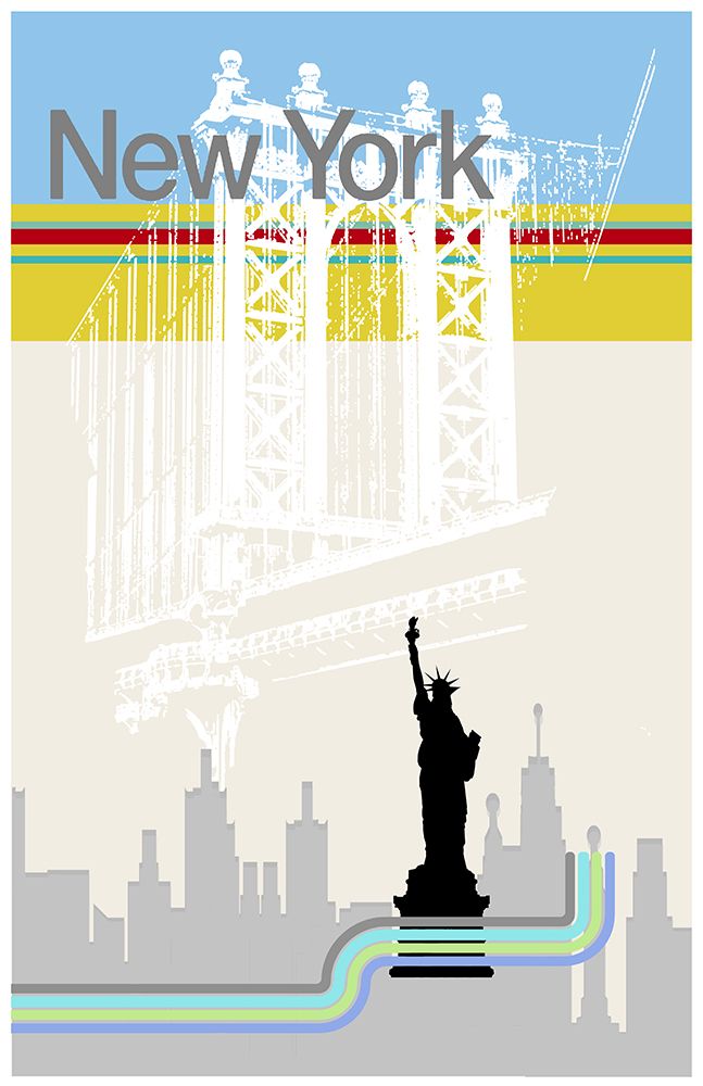 New York art print by Cartissi for $57.95 CAD