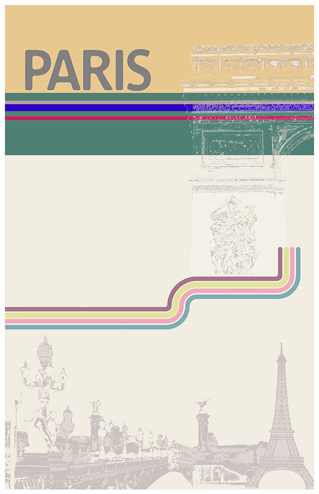 Paris art print by Cartissi for $57.95 CAD