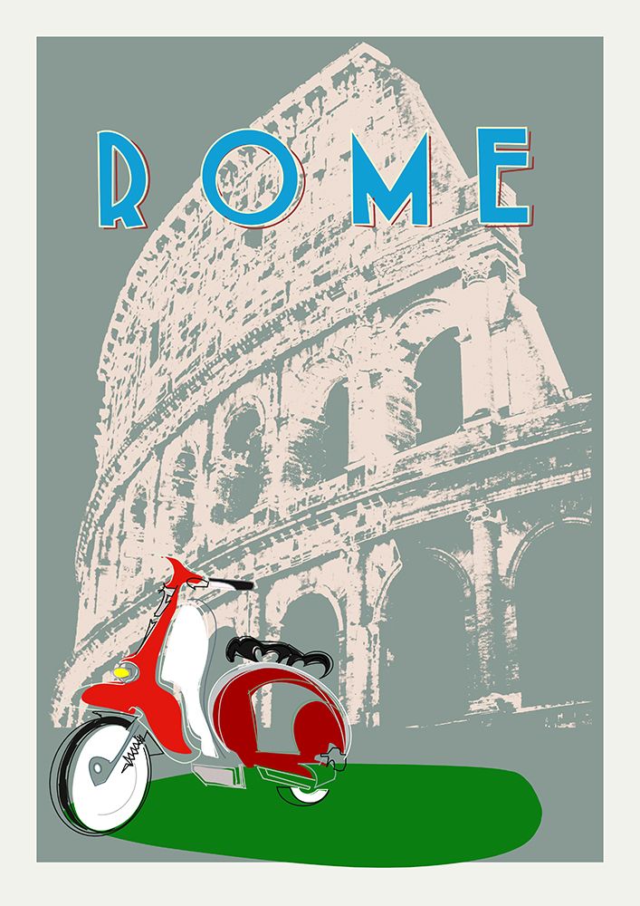 Rome art print by Cartissi for $57.95 CAD