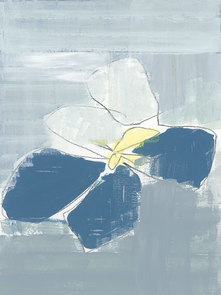 Deco Floral I art print by Cartissi for $57.95 CAD