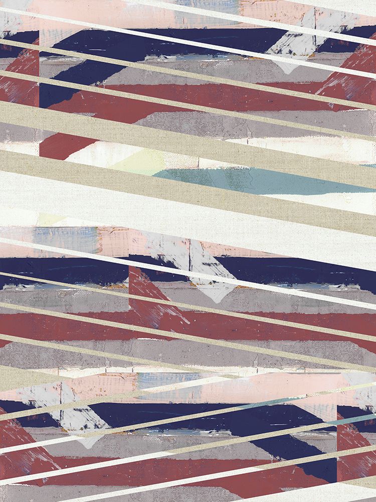 Pink Stripe II art print by Cartissi for $57.95 CAD