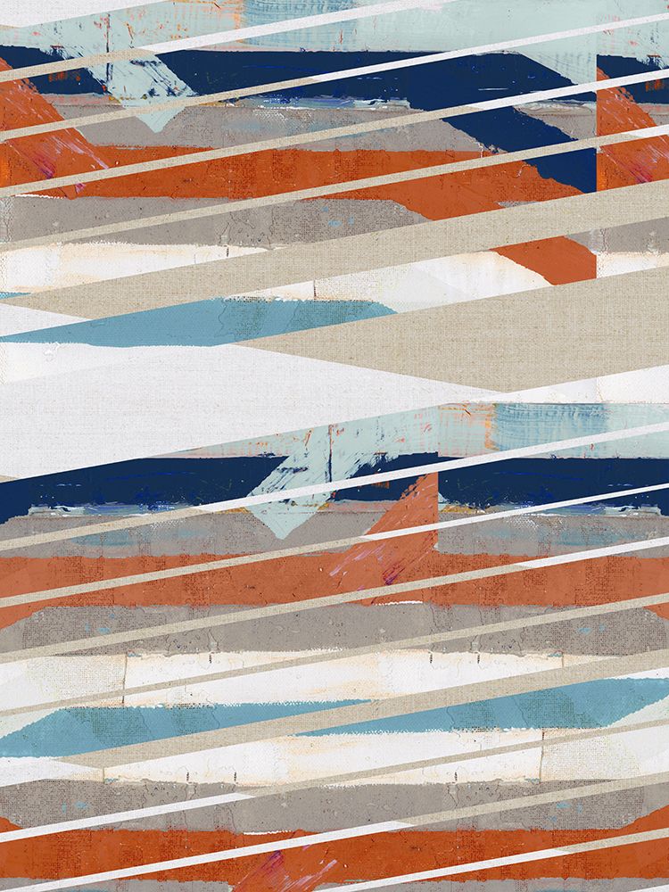 Cali Stripes I art print by Cartissi for $57.95 CAD