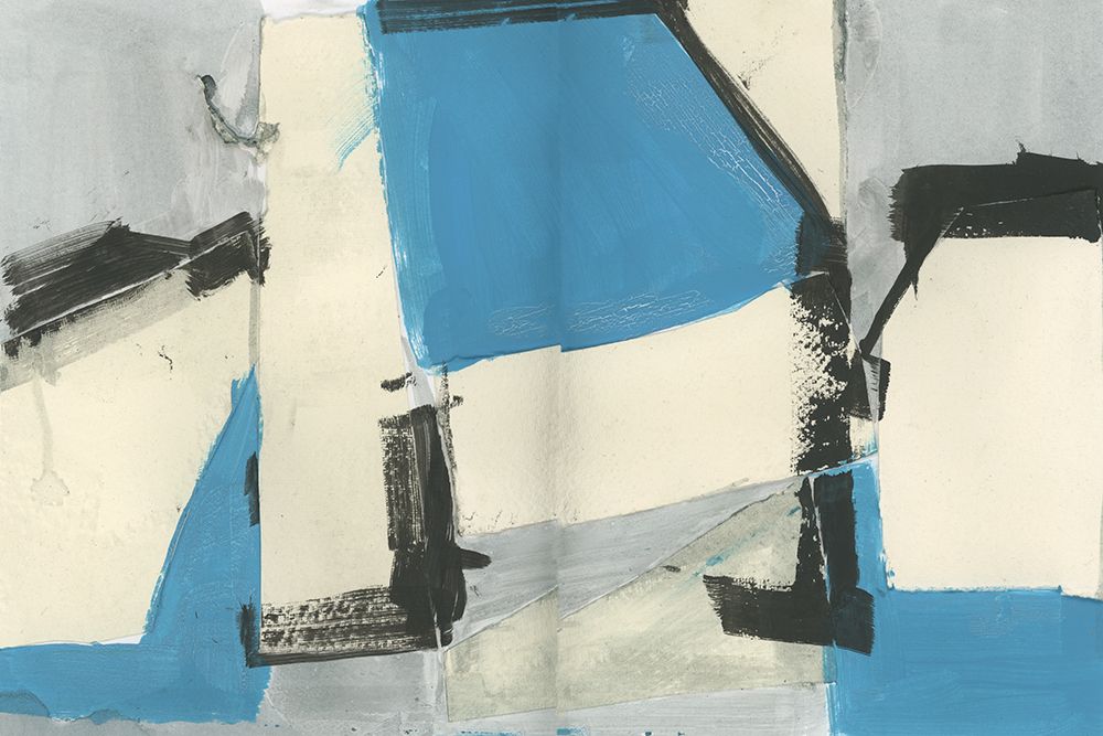 Blue Jigsaw art print by Cartissi for $57.95 CAD