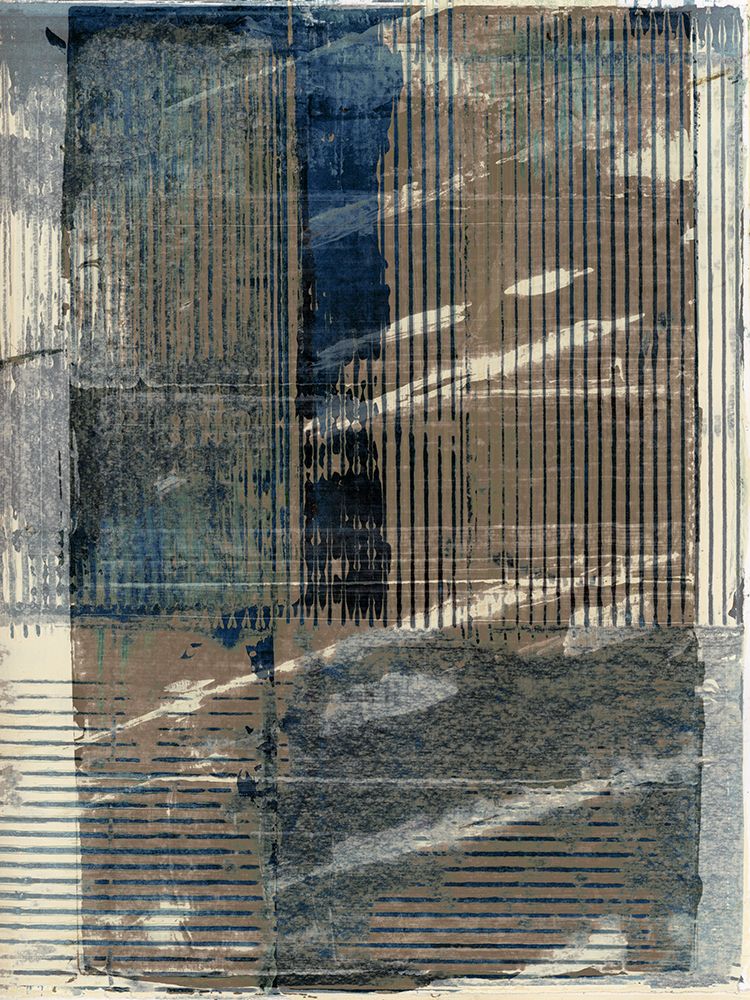 Grid of Streaks I art print by Cartissi for $57.95 CAD