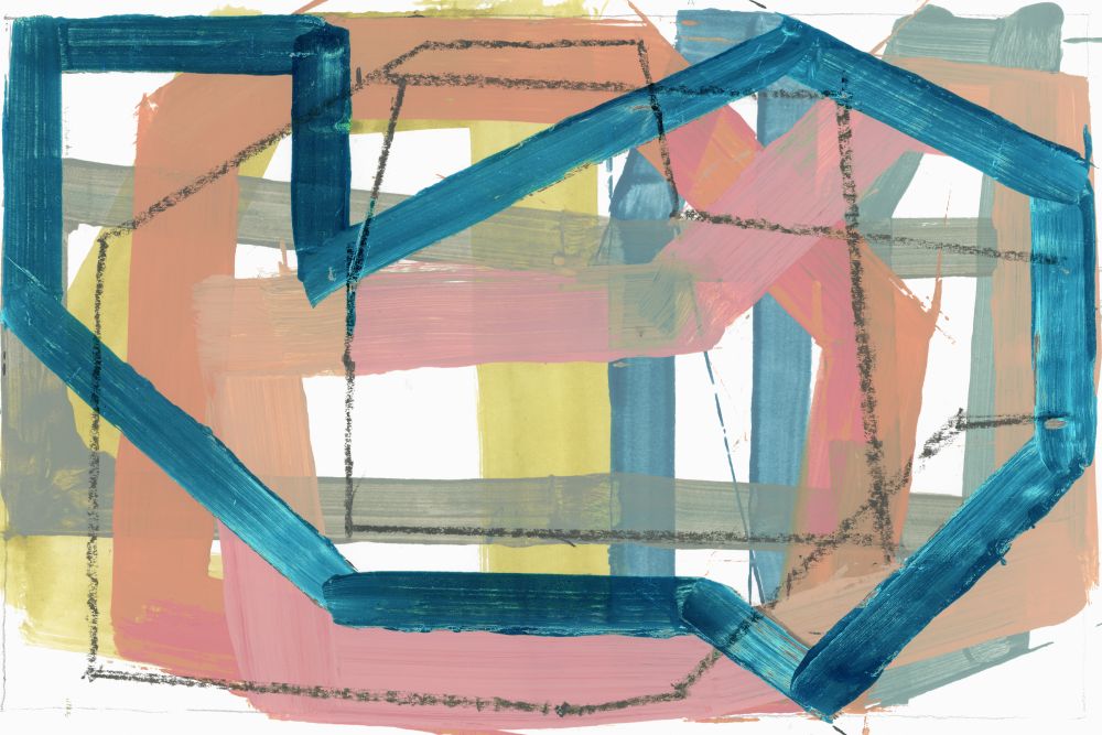 Curbing I art print by Cartissi for $57.95 CAD