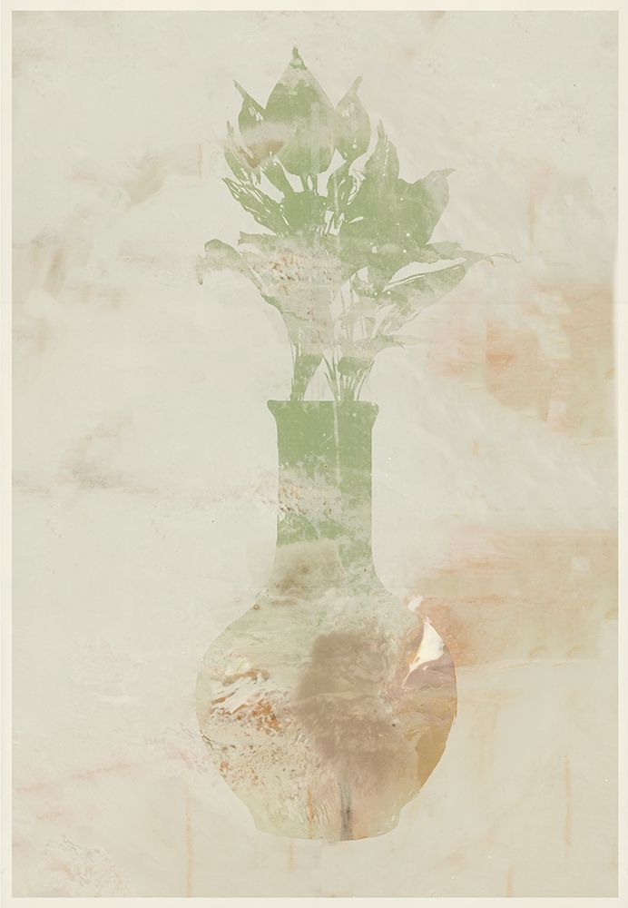 Deco Nude Botany Vase II art print by Cartissi for $57.95 CAD