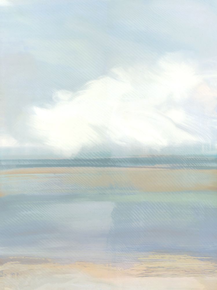 Blue Soft Landscape I art print by Cartissi for $57.95 CAD