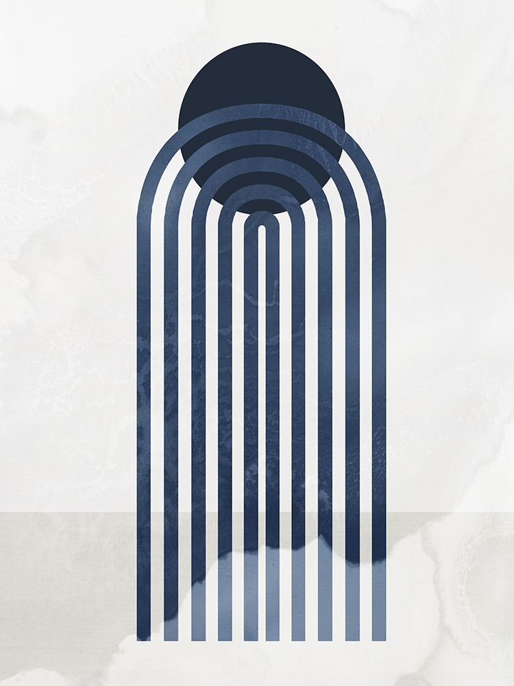 Lively Lines I art print by Cartissi for $57.95 CAD