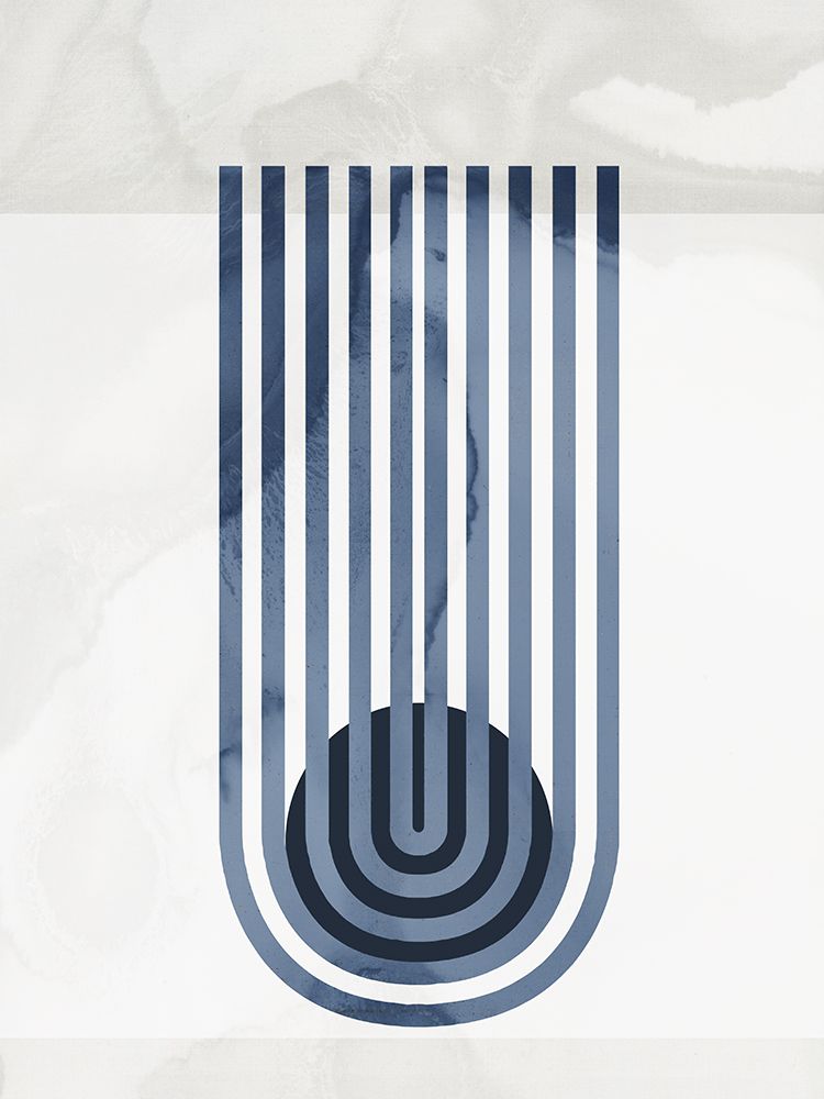 Lively Lines II art print by Cartissi for $57.95 CAD