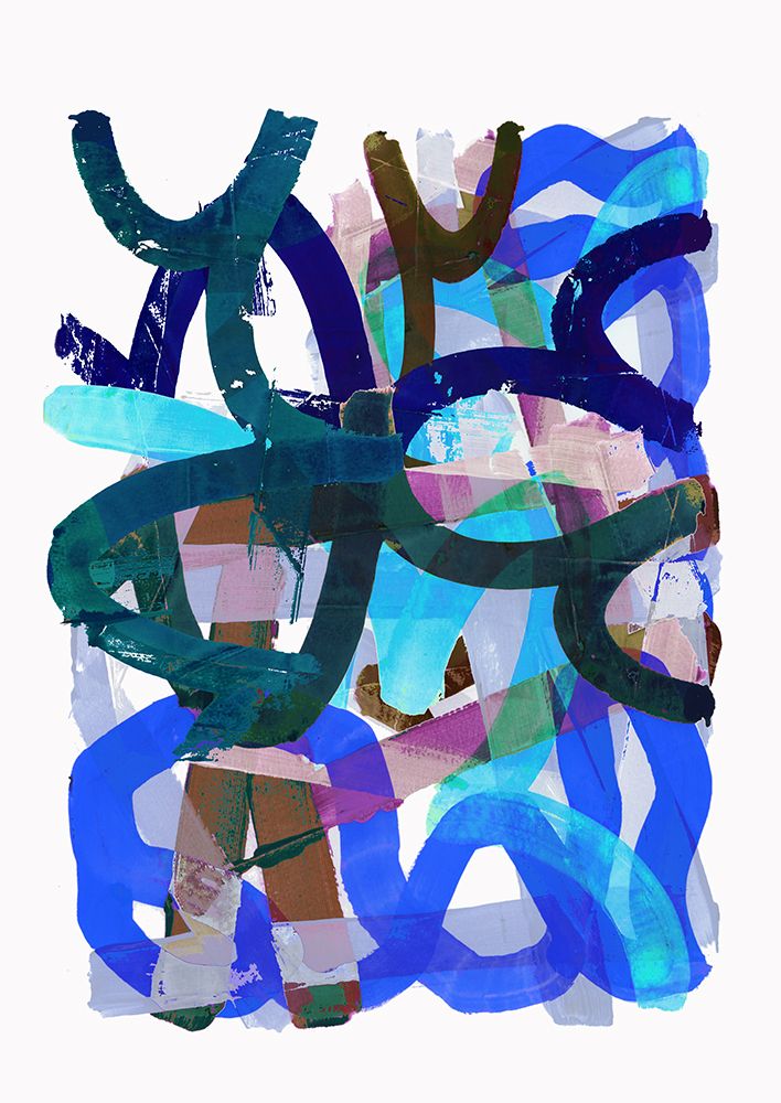 Radiant Retro I art print by Cartissi for $57.95 CAD