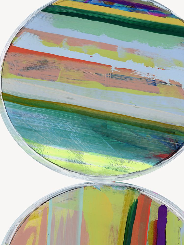 Rhythmic Circles III art print by Cartissi for $57.95 CAD