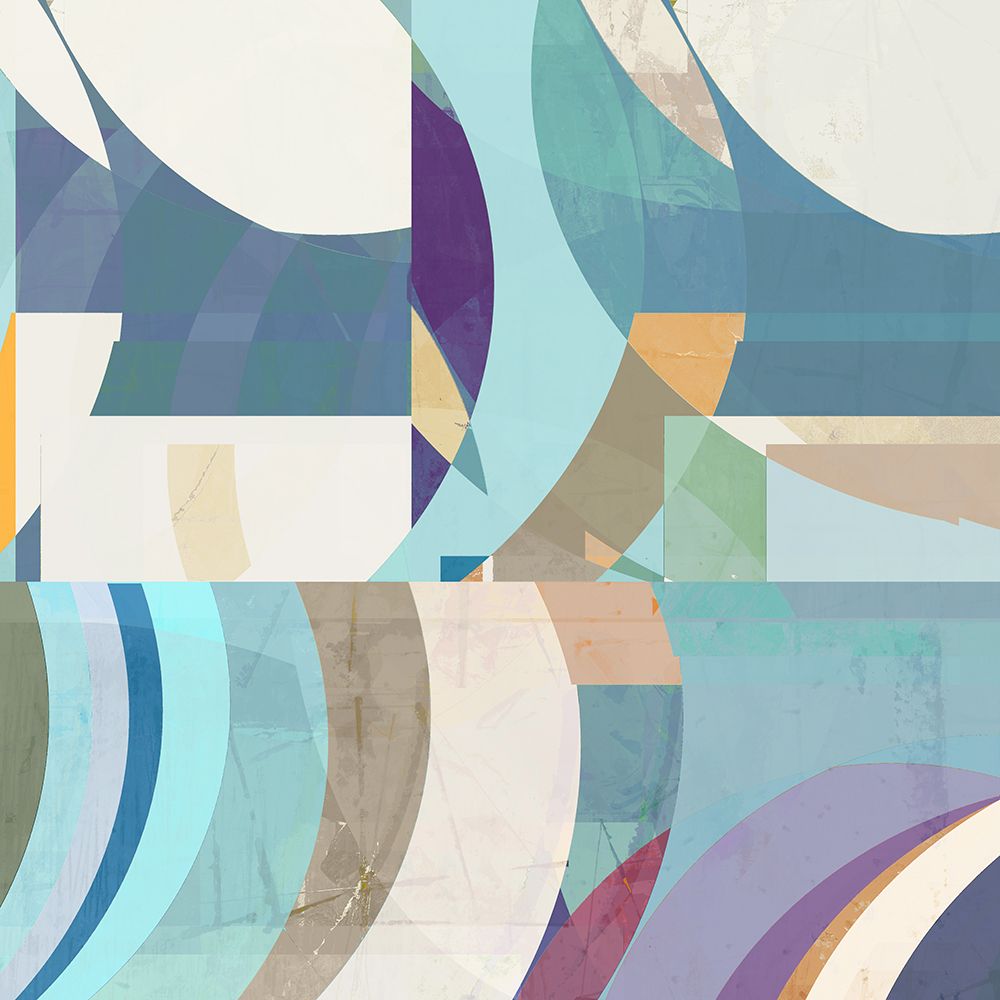 Modern Blue Graphic II art print by Cartissi for $57.95 CAD