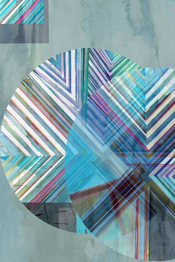 Modern Blue II art print by Cartissi for $57.95 CAD