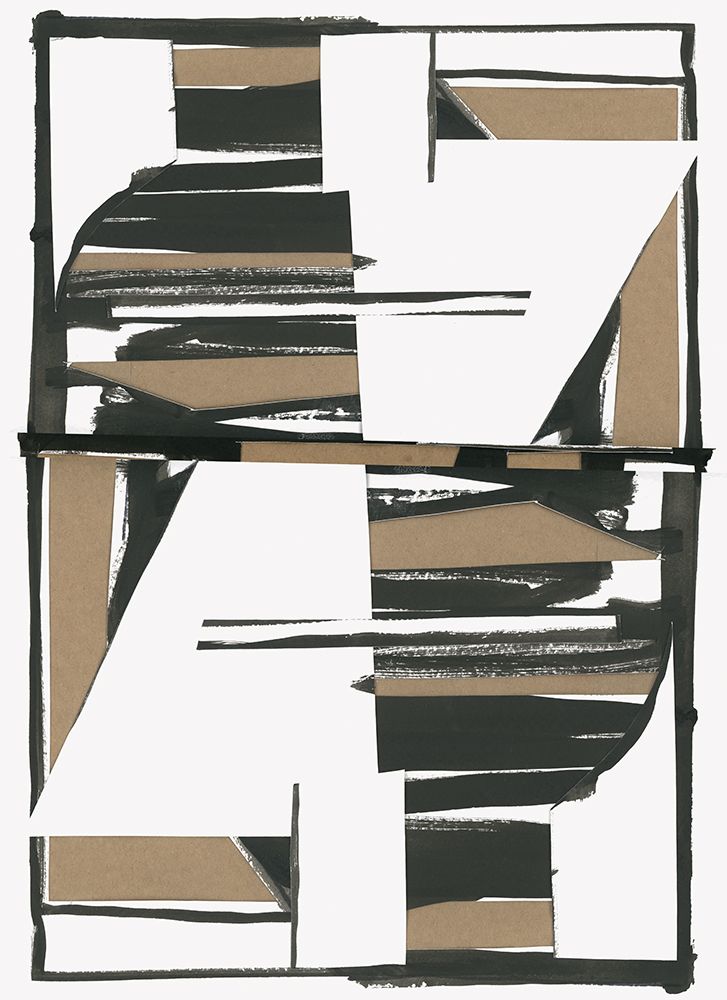 Black and Tan II art print by Cartissi for $57.95 CAD