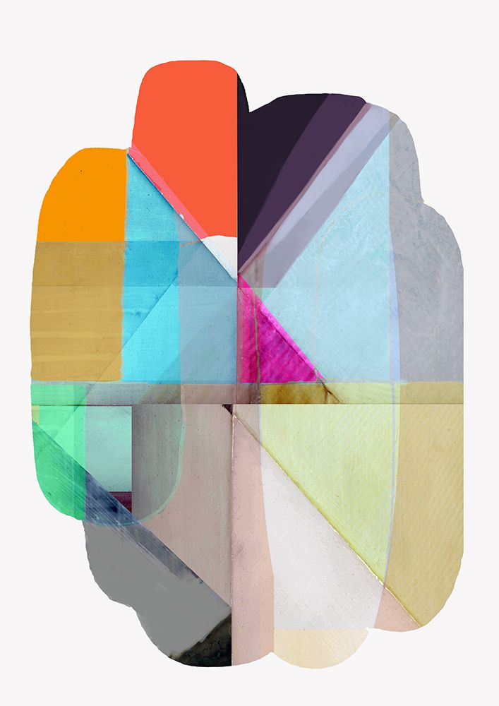 Shapes of Colour art print by Cartissi for $57.95 CAD