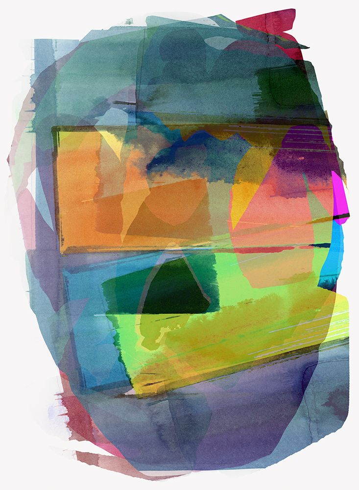 ColourWash Blob III art print by Cartissi for $57.95 CAD