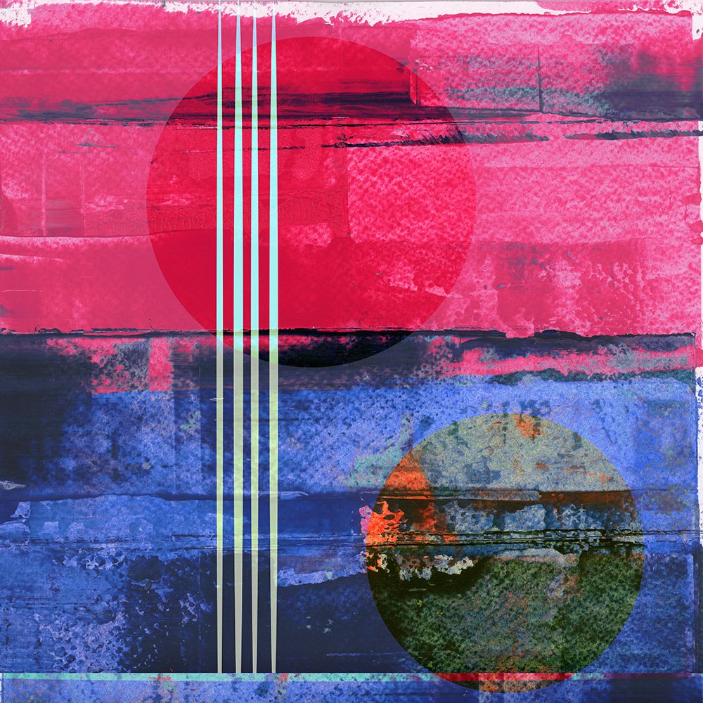 Violet Gradation I art print by Cartissi for $57.95 CAD