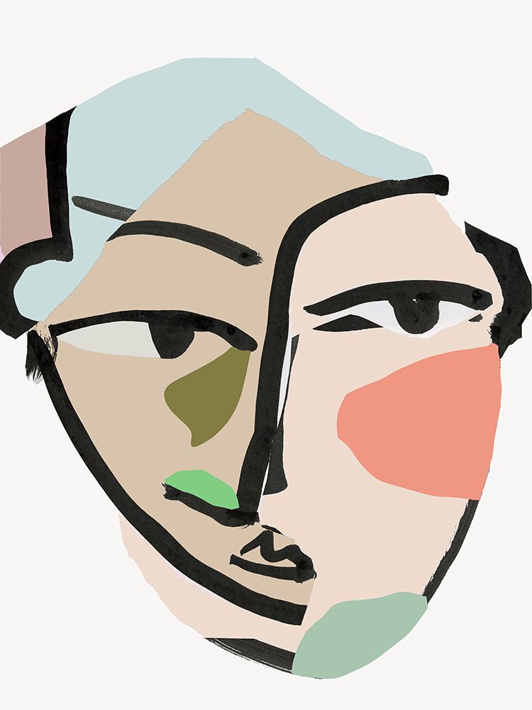 Expressions Unveiled I art print by Cartissi for $57.95 CAD
