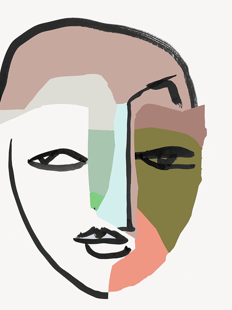 Expressions Unveiled II art print by Cartissi for $57.95 CAD