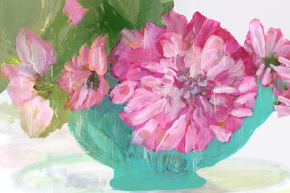 Daisie Roses Florals art print by Cartissi for $57.95 CAD
