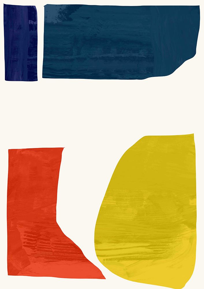 Colour Blocks I art print by Cartissi for $57.95 CAD
