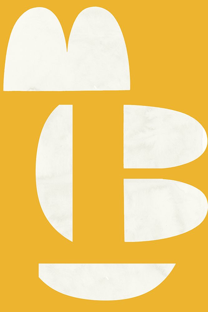 Yellow Modernist Shapes art print by Cartissi for $57.95 CAD