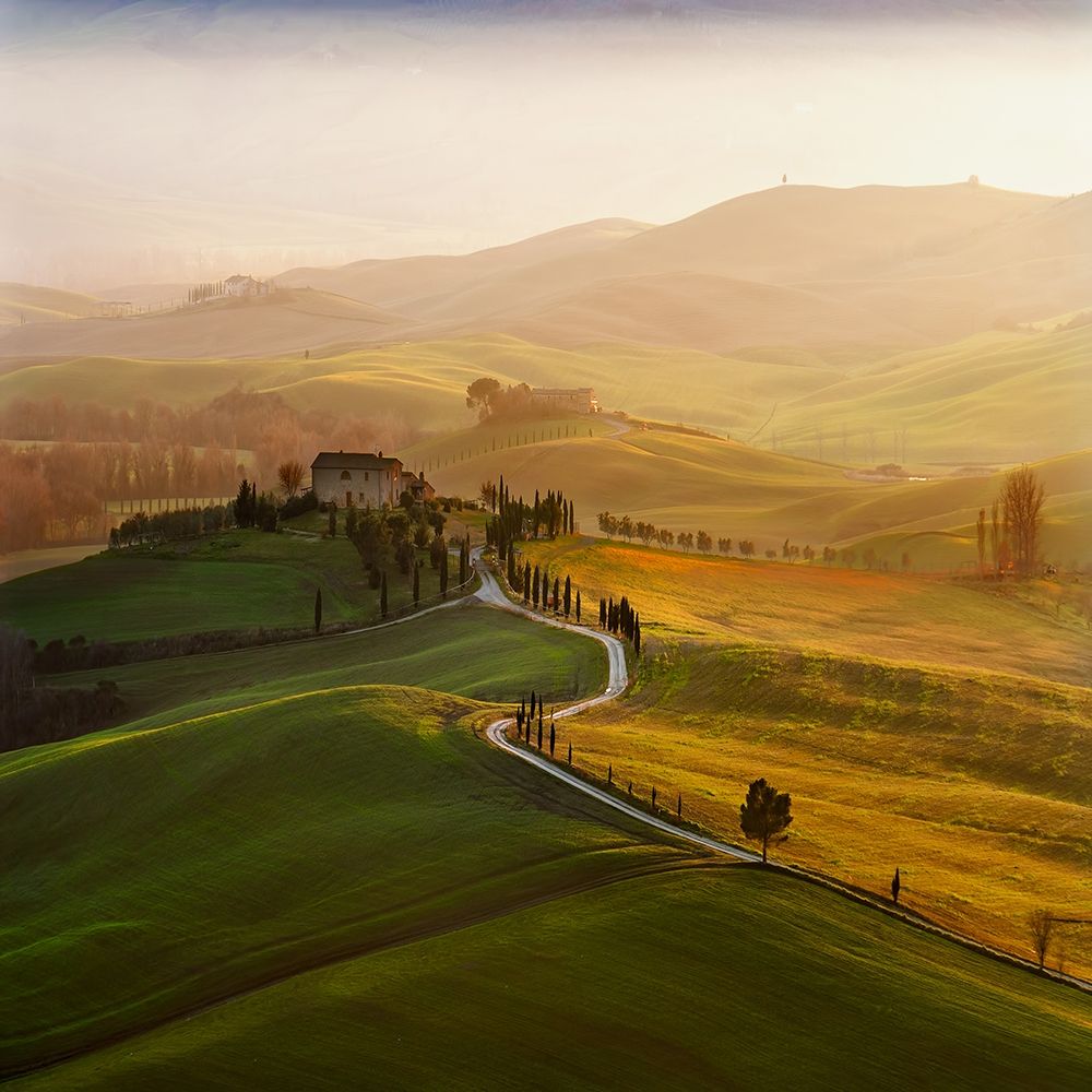 Val d Orcia art print by Pawlak for $57.95 CAD