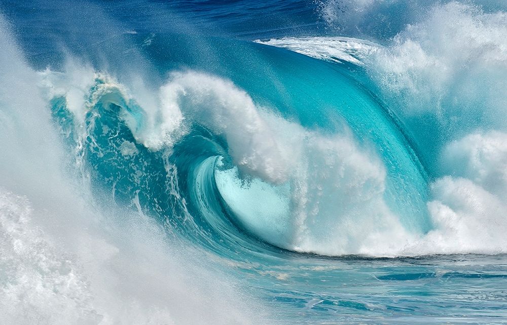 When the Ocean Turns into Blue Fire art print by Montero for $57.95 CAD