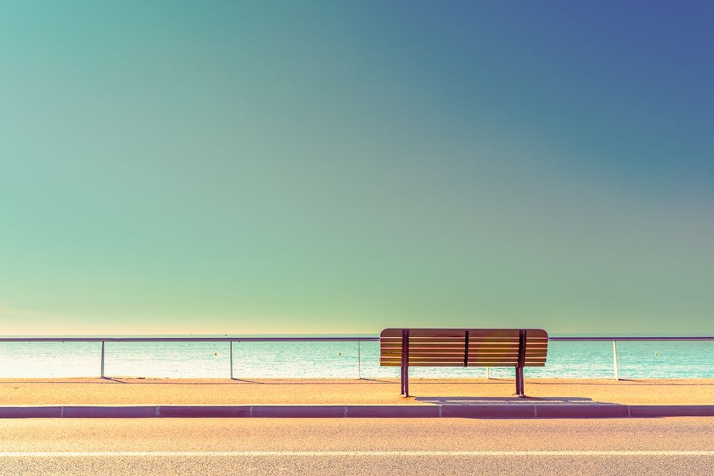 The Bench art print by Bratkovic for $57.95 CAD