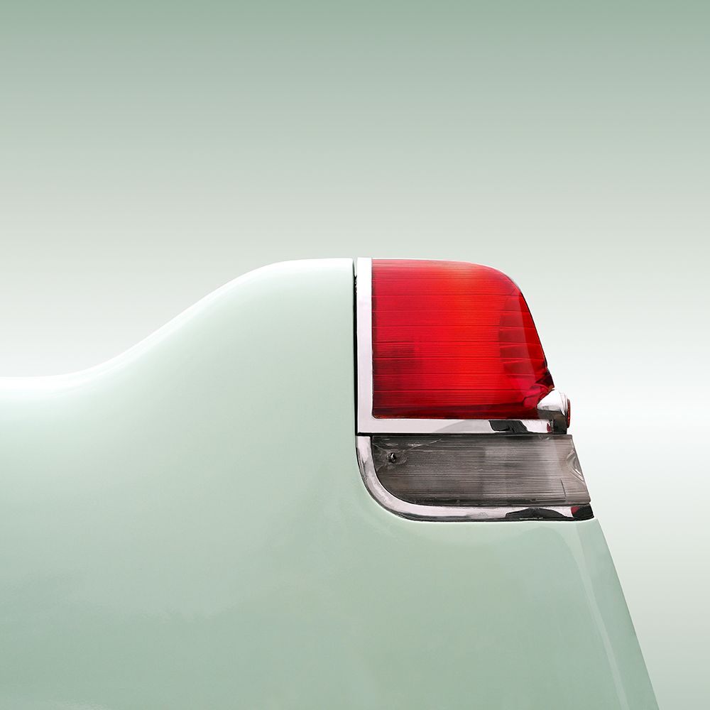 US classic car 1955 Series 62 Coupe Deville art print by Gube for $57.95 CAD