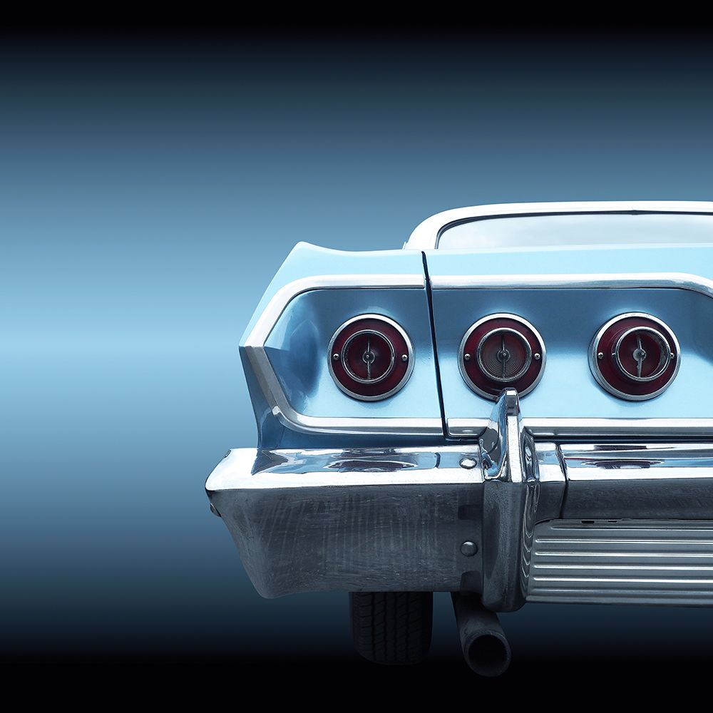 US classic car 1963 impala art print by Gube for $57.95 CAD