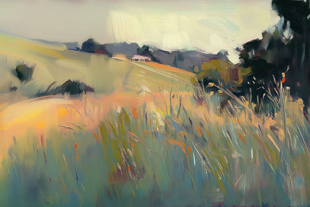 Tranquil Plains II art print by Elara Yasna for $57.95 CAD