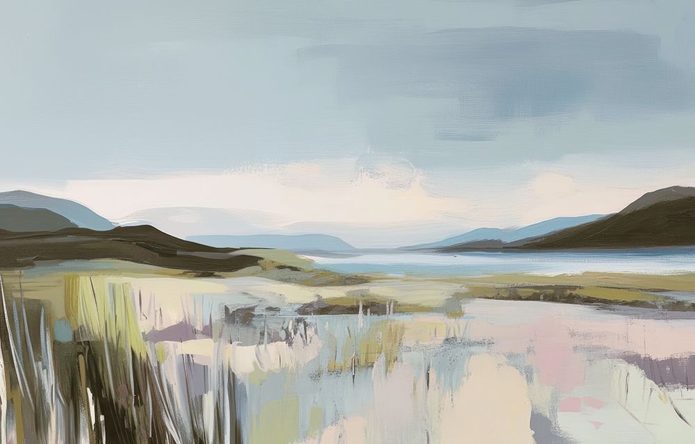 Verdant Waters II art print by Elara Yasna for $57.95 CAD