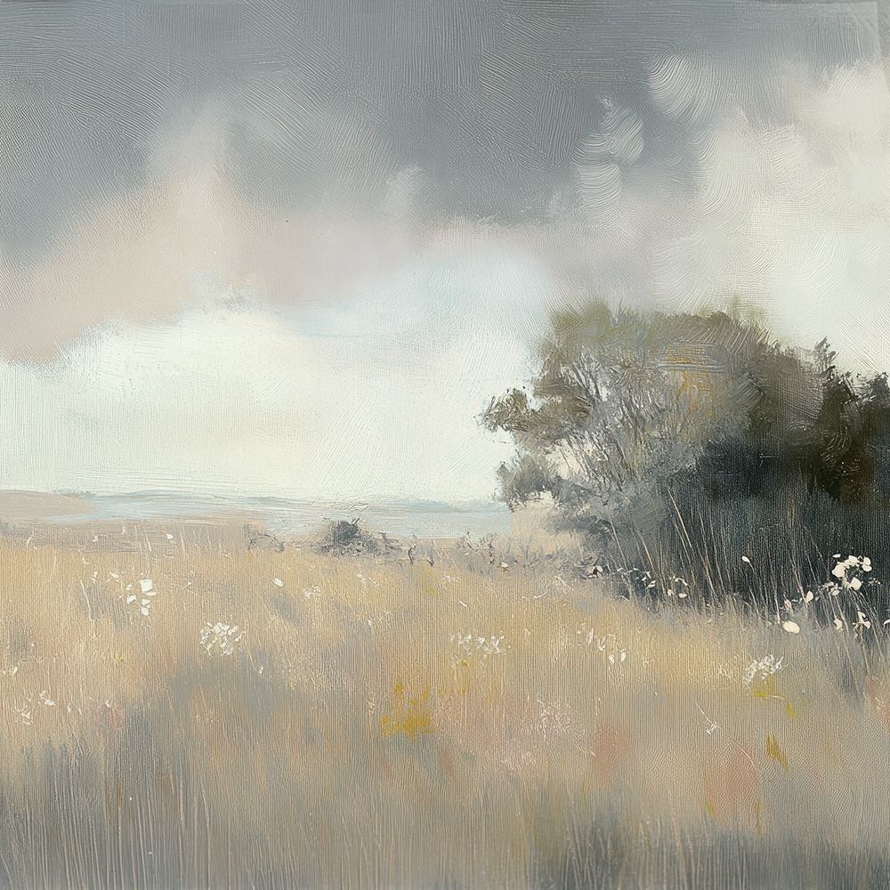 Soothing Fields I art print by Elara Yasna for $57.95 CAD