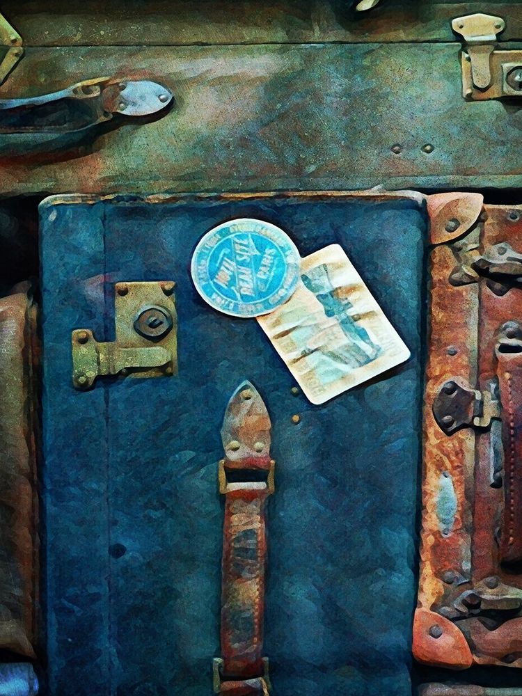 Vintage Stacked Suitcases II art print by Ashley Aldridge for $57.95 CAD