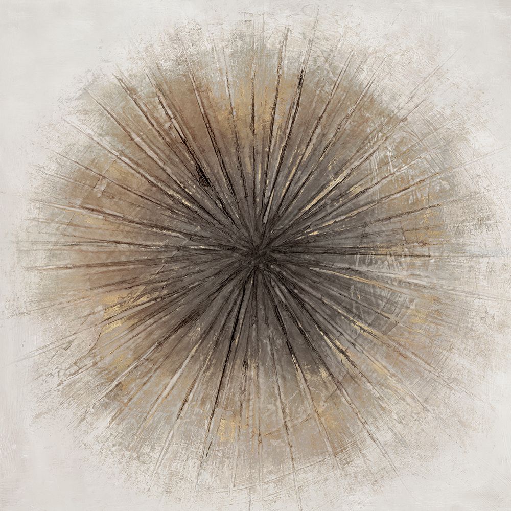 Golden Sphere I art print by Hazel J for $57.95 CAD