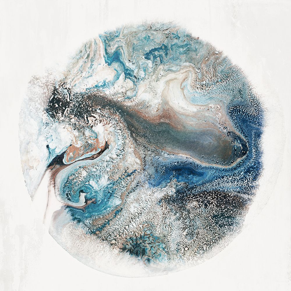 Blue Cosmo I art print by Hazel J for $57.95 CAD