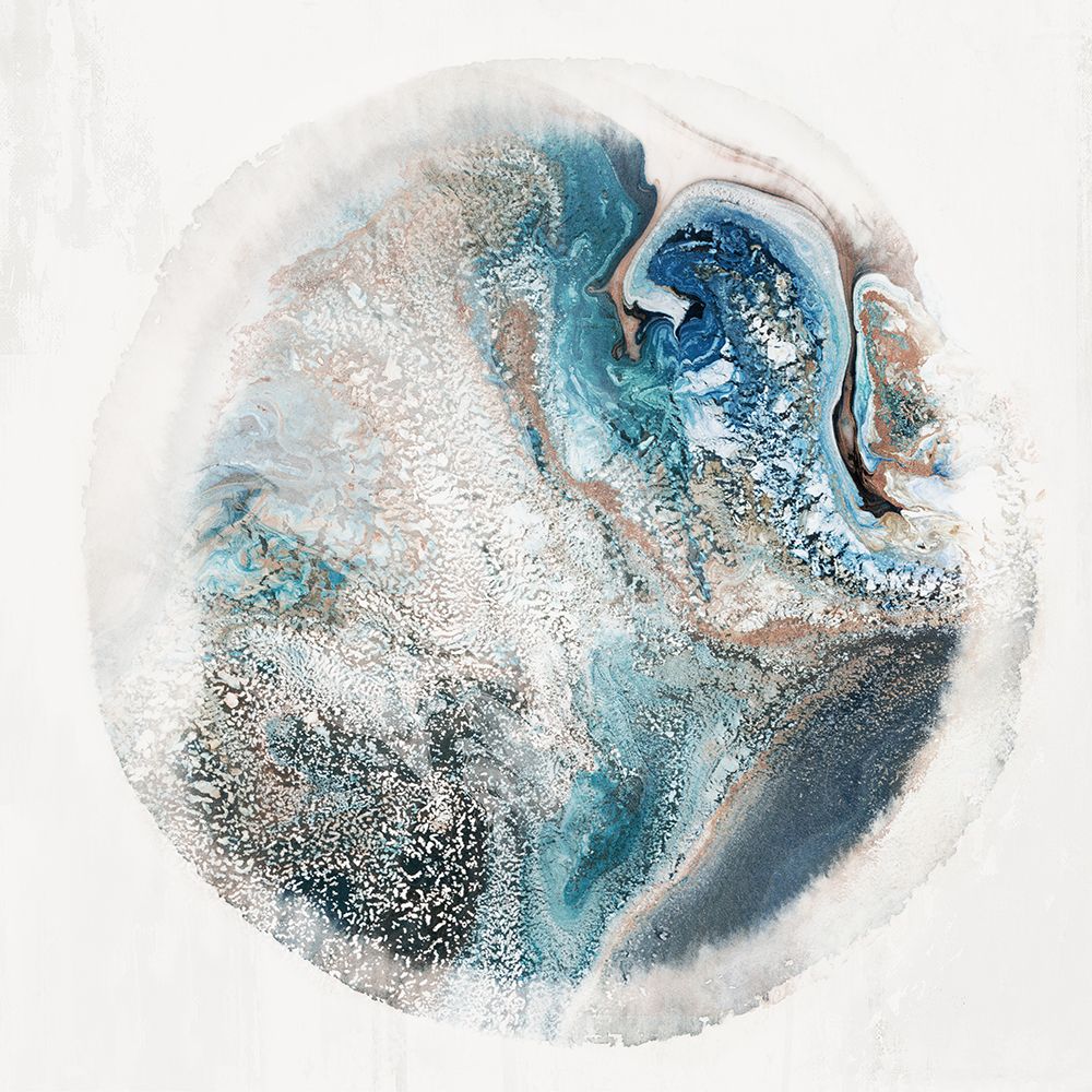 Blue Cosmo II art print by Hazel J for $57.95 CAD