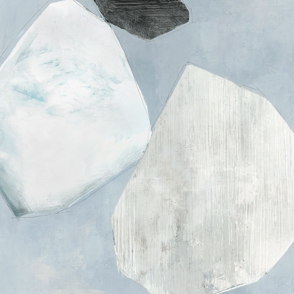 Blue Foundtain II art print by Hazel J for $57.95 CAD