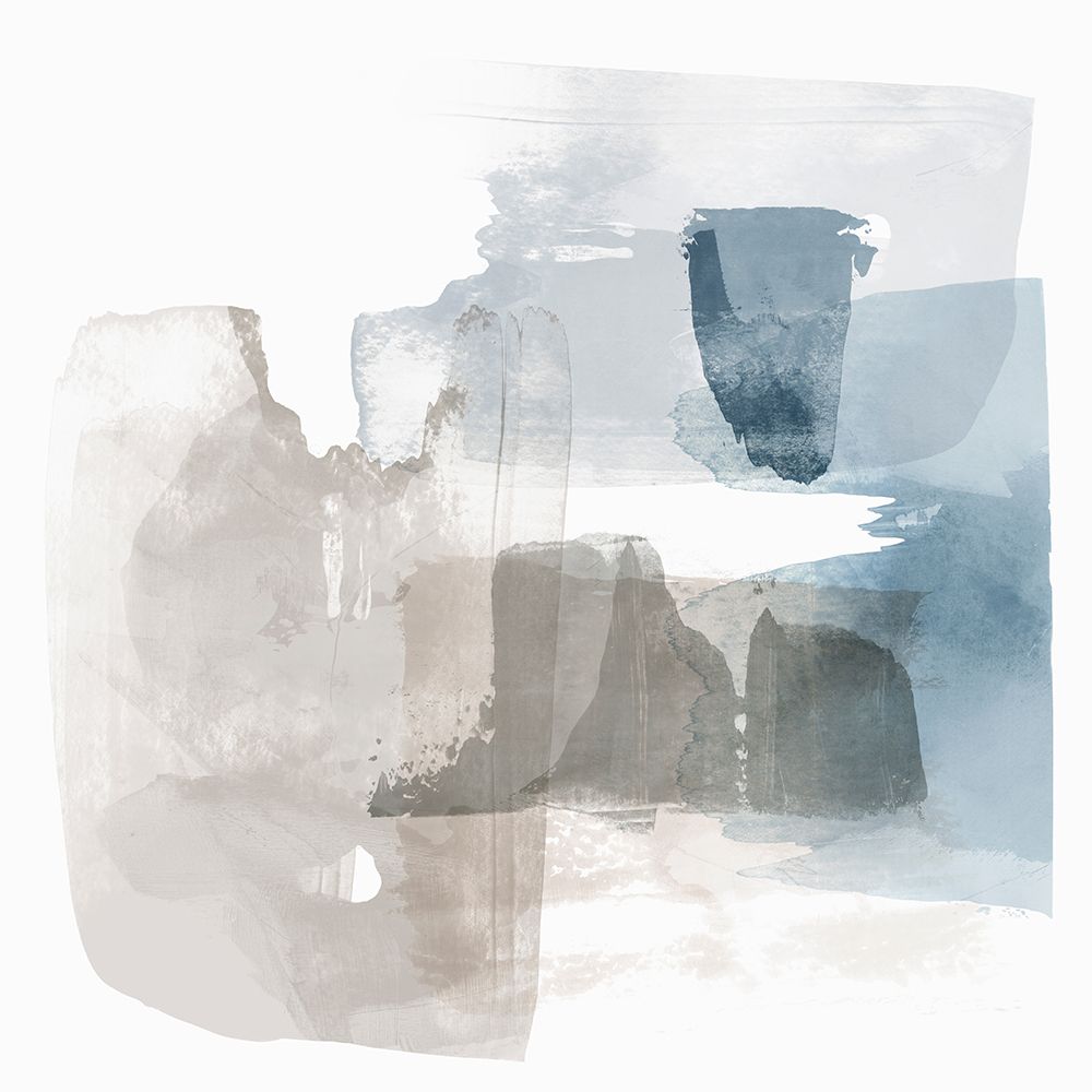 Modern Blue I art print by Hazel J for $57.95 CAD