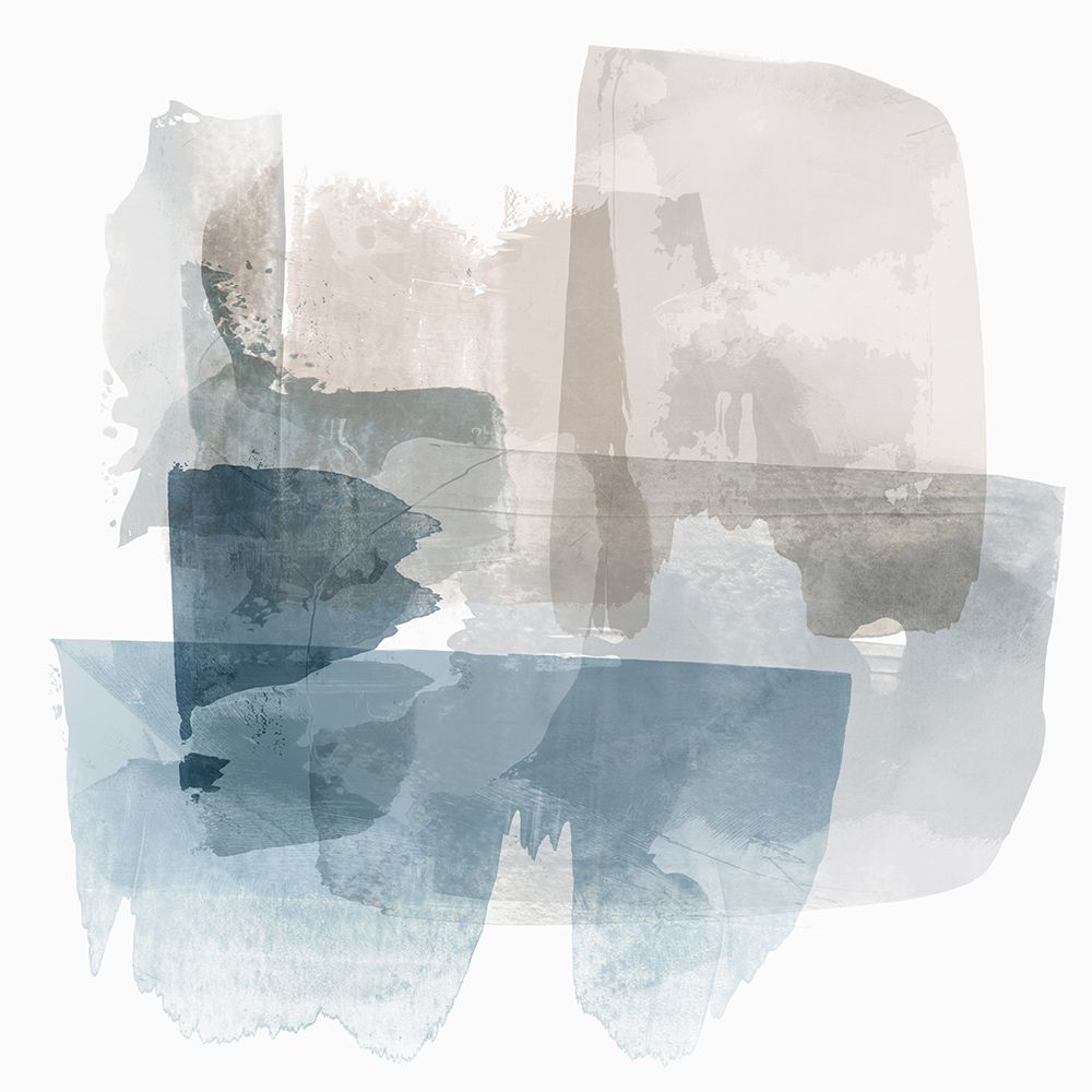 Modern Blue II art print by Hazel J for $57.95 CAD