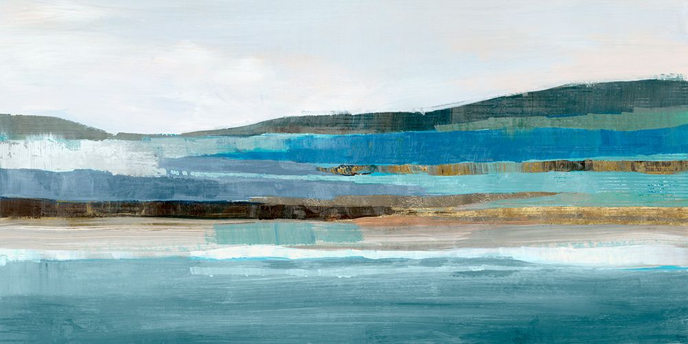 Memories of Blue art print by Hazel J for $57.95 CAD